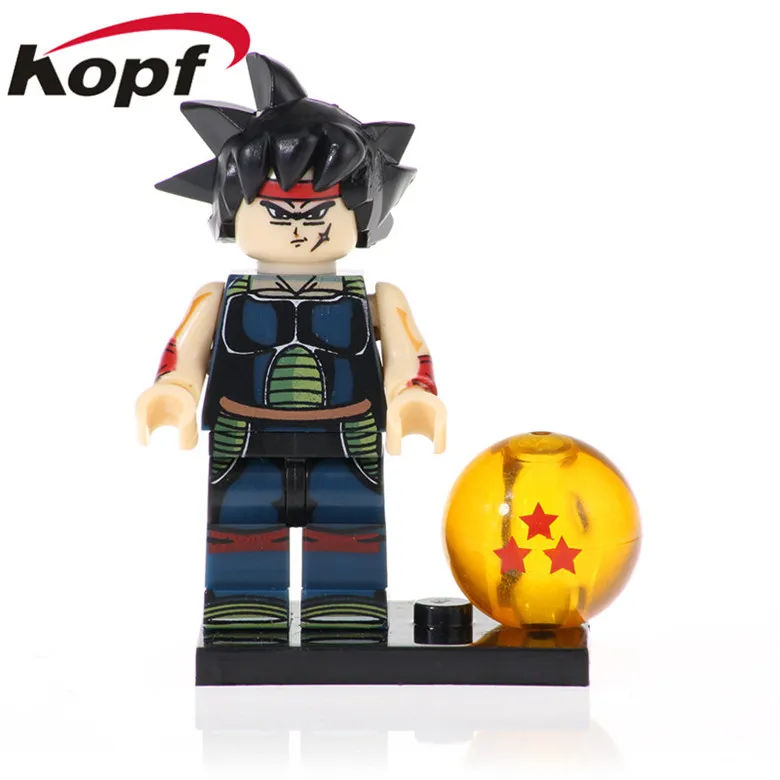 

20Pcs Dragon Ball Z Action Figures Badak Dales Trunks Big devil Building Blocks Bricks Education Gift Toy For Children PG1460