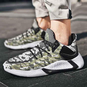 

Best Selling Shoes Running Men Lace Up Athletic Mens Sneakers Mesh Breathable Men Sports Sneakers FlyWire Men Walking Shoes