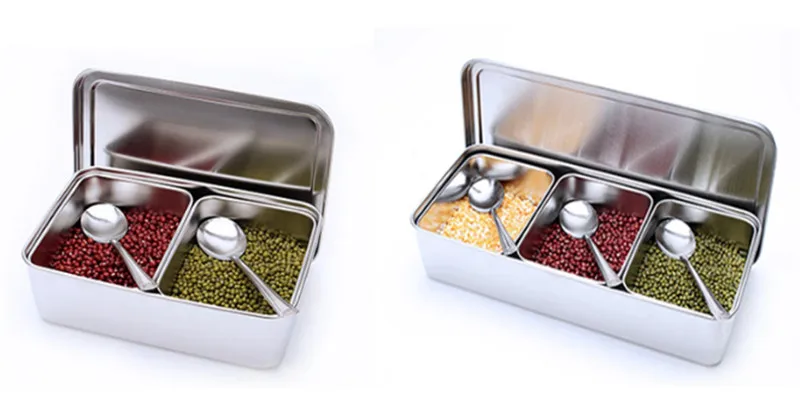 Japanese Flavor Box With Lid Stainless Steel And Plastic - Temu
