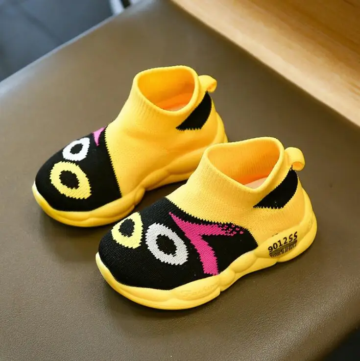 

Hot Sale Children Shoes Spring Autumn Boys Girls Fashion Sneakers Comfortable Anti-slip Kid Sock Boots