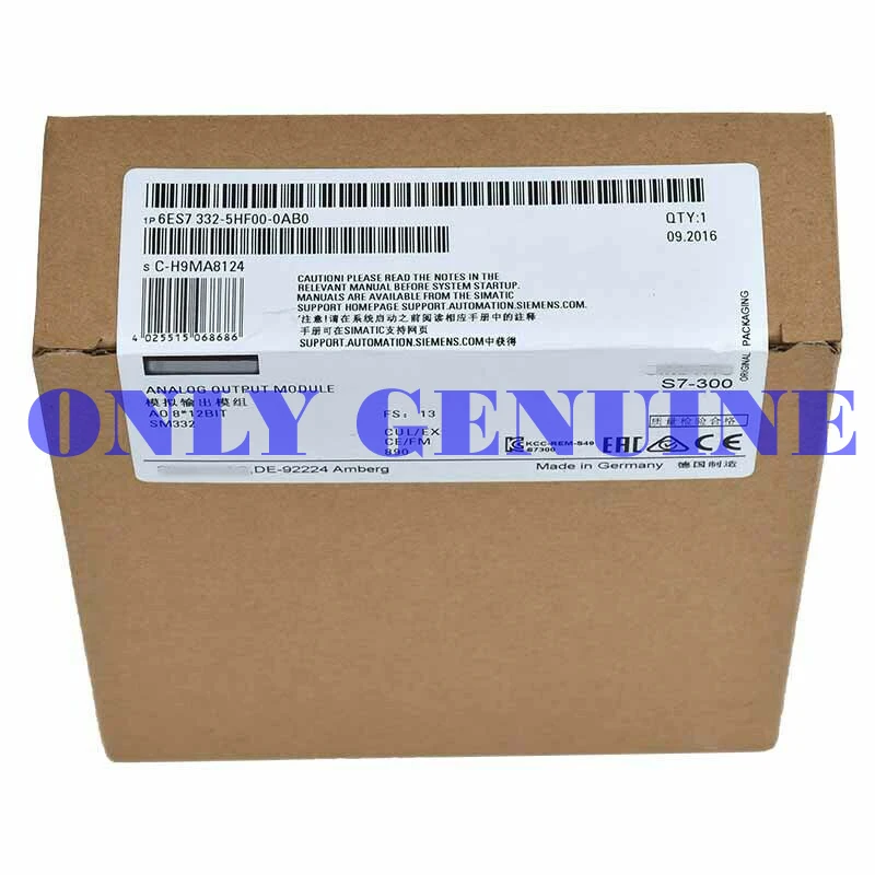 Автоматизация управления Siemens S7 300 PLC модуль 6ES7332-5HF00-0AB0