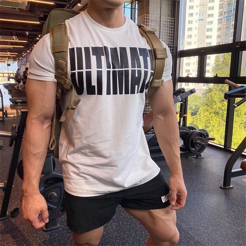 Ultimate Men's Gym & Workout T Shirt - Men's Fitness Apparel, Men's ...