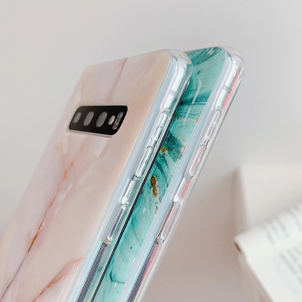 Чехол LOVECOM для телефона Samsung Galaxy S20FE S20 S21 S10 Plus A51 A50 A70 Note 10 Pro винтажный мраморный