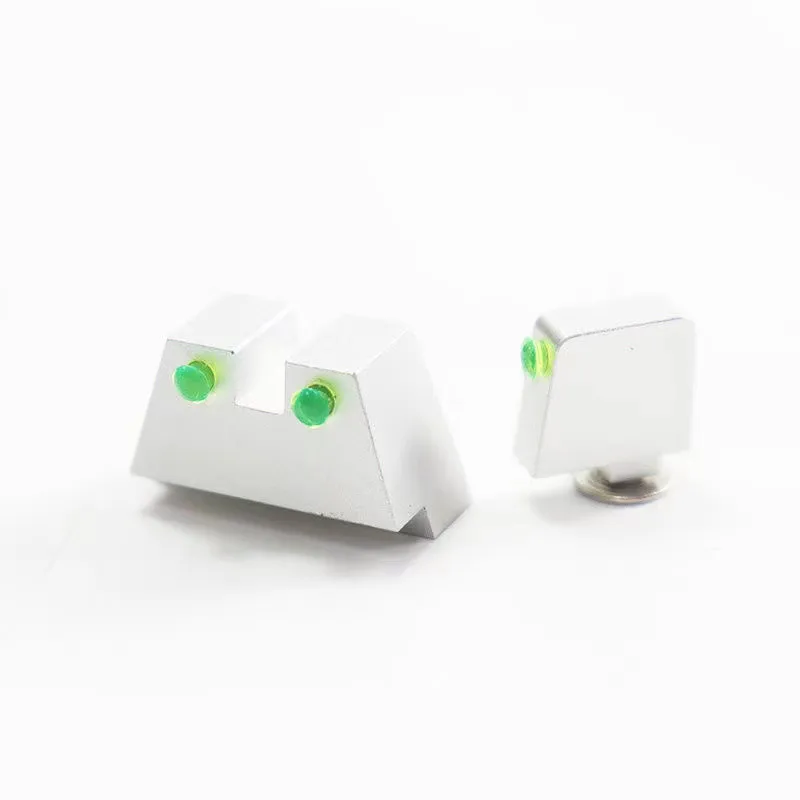 Kubai P1 P3 KI Glock 17 Upgrade Material CNC Heightened Sight P3 Heightening Aiming Sight Toys Accessories