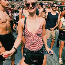 Женский сексуальный сдельный купальник, купальный костюм для женщин, пляжный купальник, винтажный женский купальник