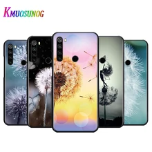 Capa de silicone dandelion flor para xiaomi redmi nota 9s pro max 8t 7 6 5 pro 5a 4x 4 caso telefone coque