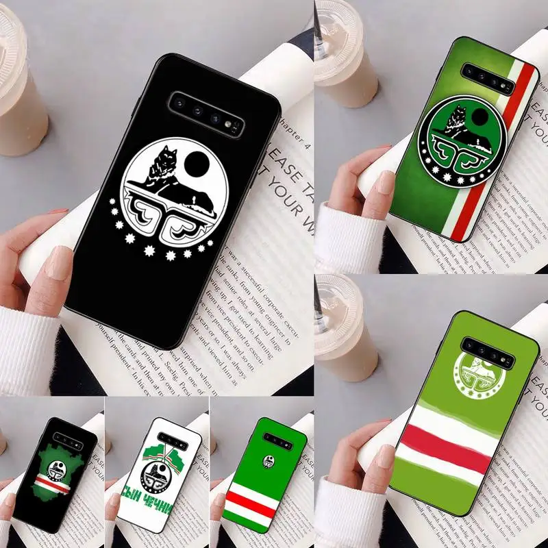 Мягкий черный телефонный чехол Yinuoda с чеченским флагом для Samsung Galaxy A50 A30 A71 A40 S10E A60