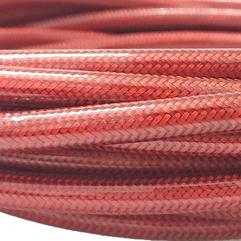 Motorcycle Brake Hose Motorcycle AN3 5m Fitting Braided Stainless Steel Nylon Brake Line Hose FLUID HYDRAULIC PTFE Brake Line Gas Oil Fuel Tube Brake Pipe Hose Fuel Gas Line Hose