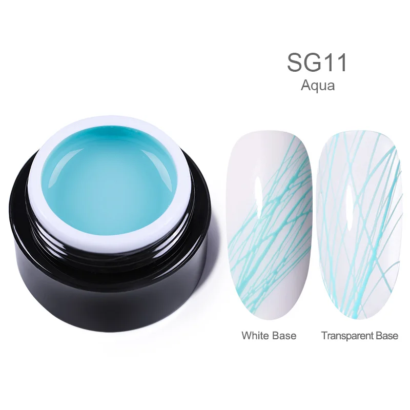 BP-SG11 BORN PRETTY, 5 мл, гель для рисования ногтей, лак, краска для ногтей, лак для ногтей, толстая упругая краска, УФ-гель, впитывающий паучий гель - Цвет: BP-SG11