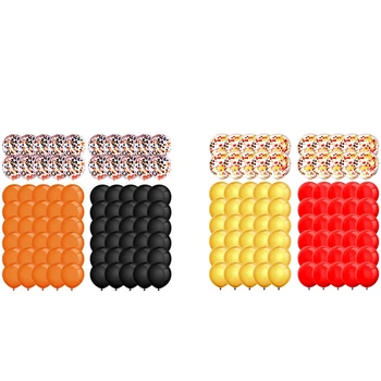 

80 Pieces of Carnival Balloons Confetti Balloons Christmas Colorful Party Balloons