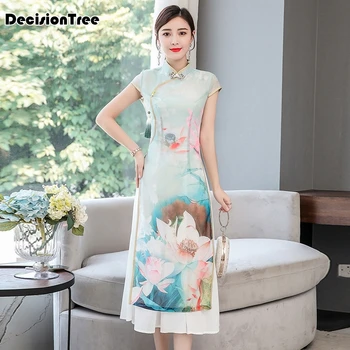 

2020 woman chiffon aodai vietnam vintage clothing ao dai vietnam women dresses improved vietnam ao dai dress asian dress