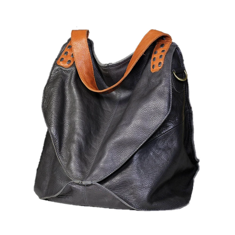 big leather tote