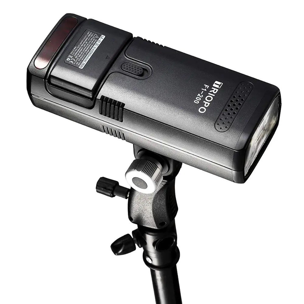 TRIOPO F1-200 ttl 2,4G HSS 1/8000s Карманный наружный флэш-светильник 200Ws с G1 триггером 2900mAh литиевая батарея вспышка VS AD200