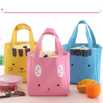 

Women Men Kids Insulated Lunch Bag Thermos Cooler Tote Purse Food Lunch Box