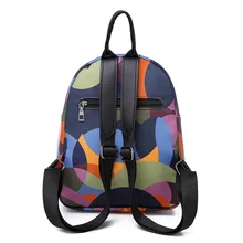 Рюкзак женский в Корейском стиле студенческий стиль Универсальный Оксфорд ткань простой рюкзак поколение жира стиль S