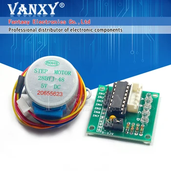

10PCS 5V 4-Phase Stepper Step Motor + Driver Board ULN2003 with drive Test Module Machinery Board for new