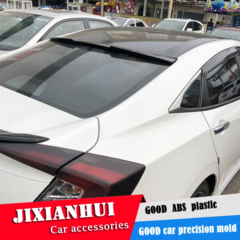 For Civic ROOF Spoiler 2016-2018 Honda ACK ABS plastic Material Car Rear Wing Color | Автомобили и мотоциклы