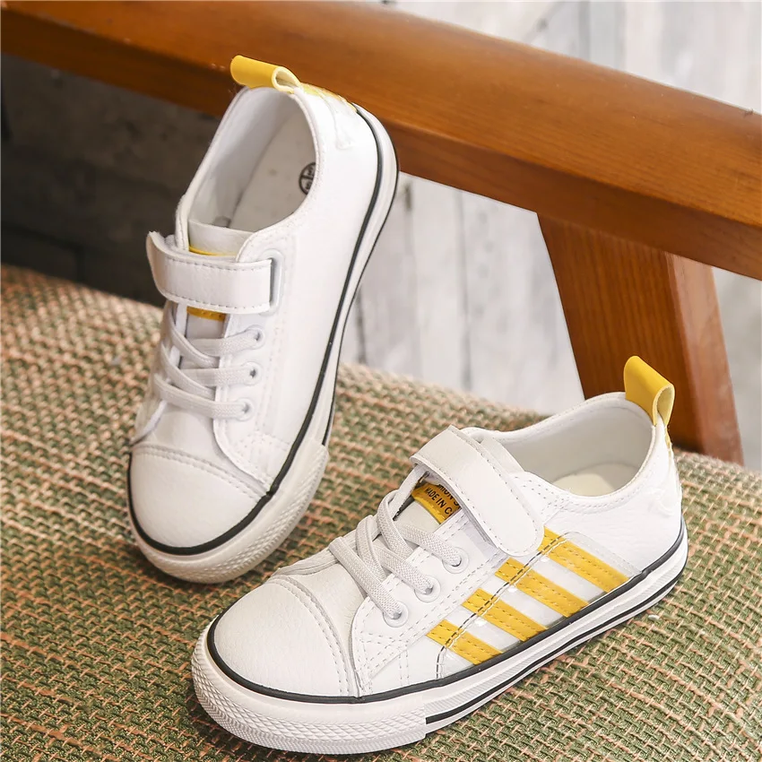 

Crayon 2019 Autumn New Style Children Shoes BOY'S Shoe White Shoes Girls' Casual Shoes Special Offer