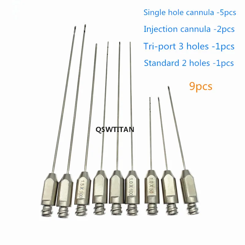 9pcs cannulas