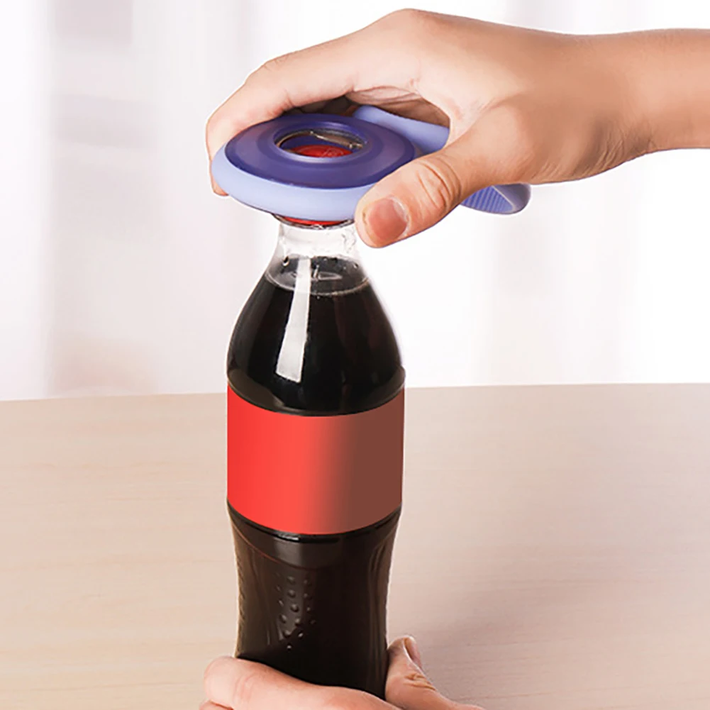 3 in 1 Multifunctional Silicone Beer Bottle Can Jar Opener Unscrew Caps Tool