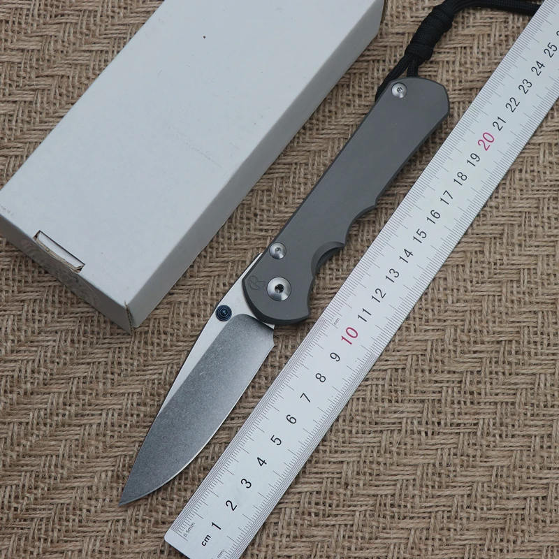 

Sebenza 25 Folding Knife Ball Bearing D2 Blade TC4 Titanium Handle Outdoor Camping Multipurpose Portable Hunting EDC Tool