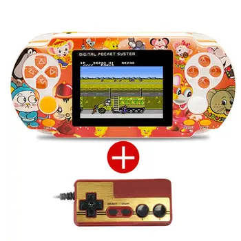 

Portable Double Handheld Game Console Video Games Player with Handle for PXP3