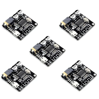 

5PCS VHM-314 Mini Bluetooth 5.0 o Receiver Module MP3 Lossless Decoder Board 3.7-5V Wireless Stereo Output Amplifier