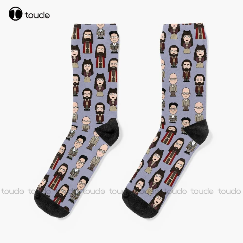 

Team What We Do In The Shadows Socks Custom Men Socks Christmas Fashion New Year Gift Unisex Adult Teen Youth Socks Thanksgiving