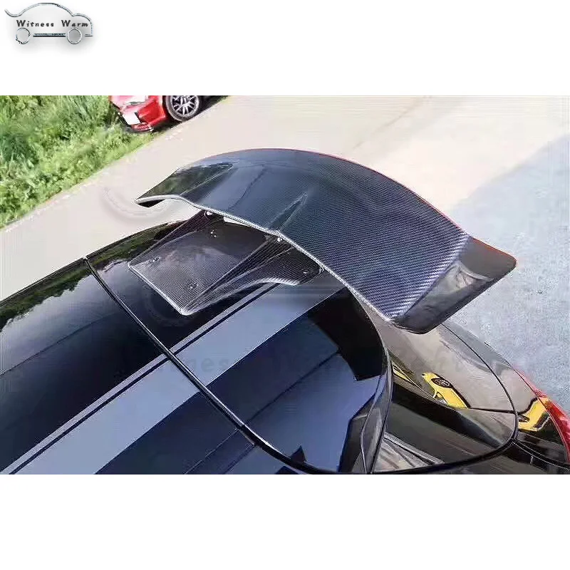 W176 автомобильный спойлер из углеродного волокна задний спойлер Крылья крыши для Mercedes-Benz A-Class W176 комплект кузова автомобиля 2013