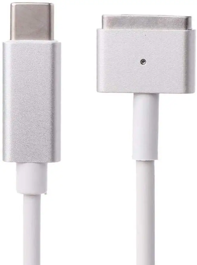 USB-C to MagSafe Charging Cable 1 2 T-Lip 2012 13 14 15 16 MacBook Pro Air inches Type-C Male 5 pin 60w45w87 |