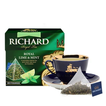 

Free shipping RICHARDTEA Mint Orange Peel Green Tea English Afternoon Tea