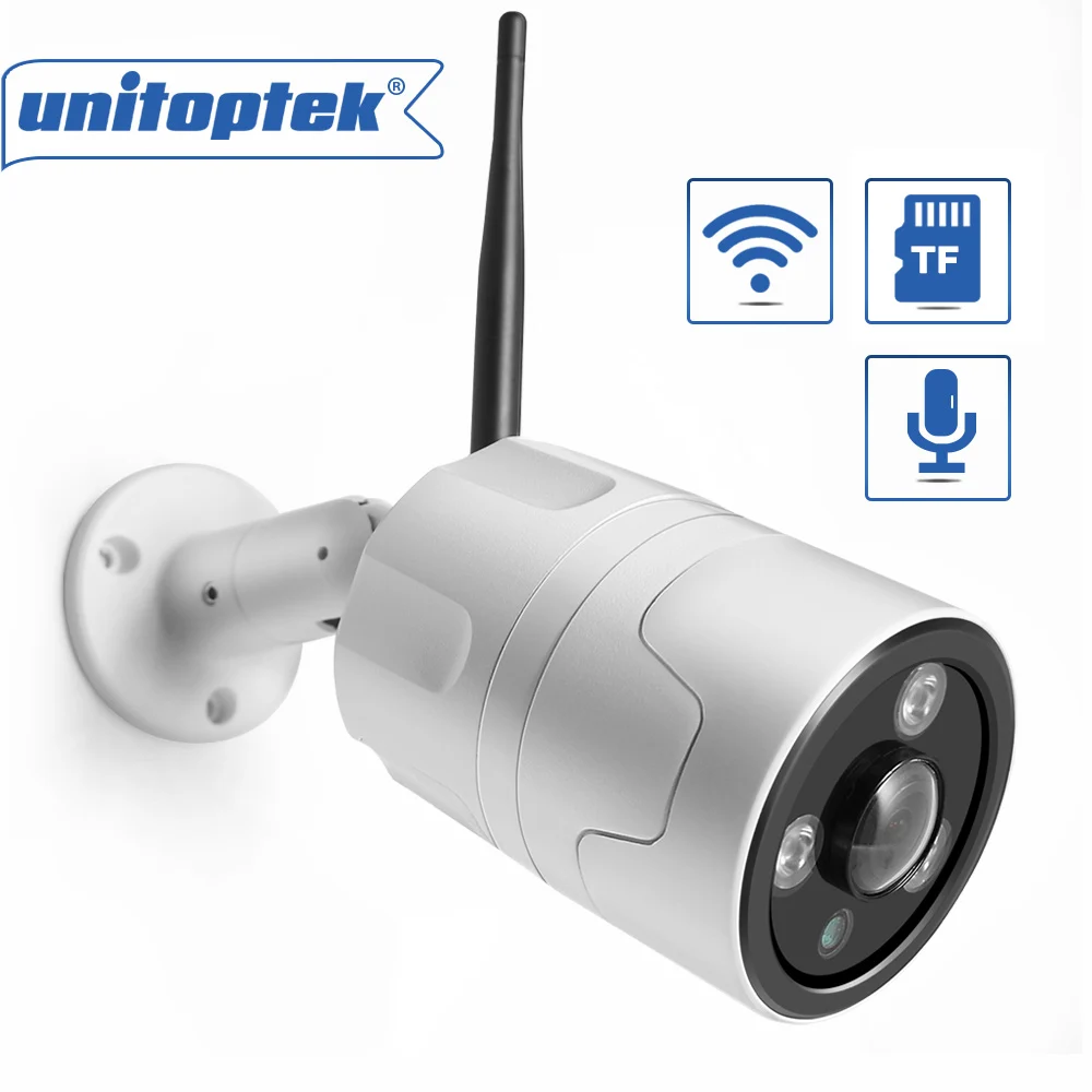 1080P WIFI IP камера наружная беспроводная Onvif двухстороннее аудио 2 МП цилиндрическая