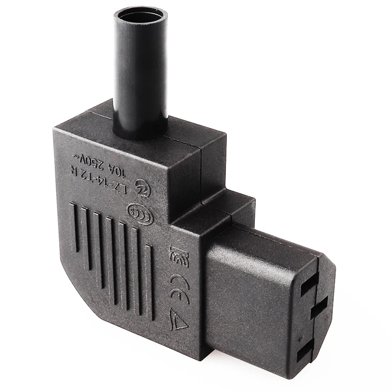 IEC 320 C14 10A 250V Универсальный женский Прямоугольный штекер адаптер питания
