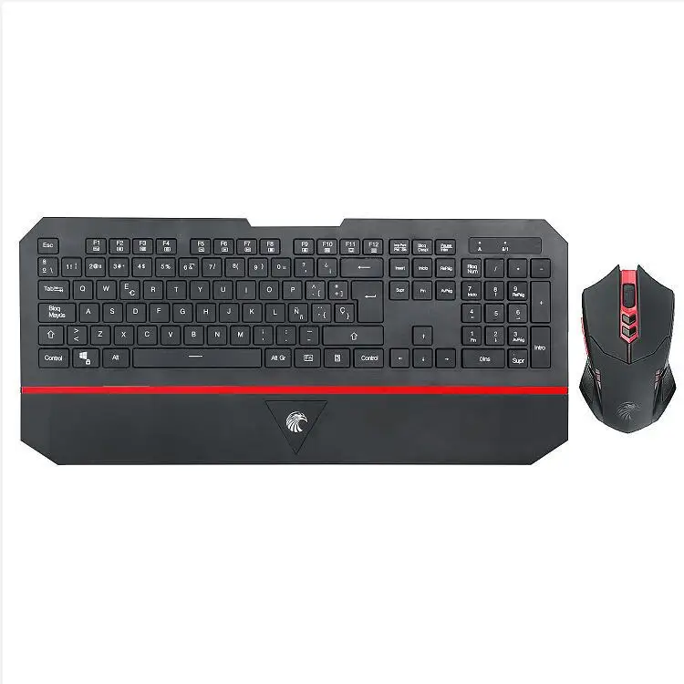 

E Element E-780 2.4G Wireless Keyboard And Mouse Set Ultra-Thin Mute Laptop Handfeel Spanish Version