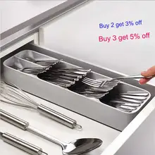 Cutlery Storage Box Fork Spoon Tableware Kitchen Drawer Storage Box Kitchen Box Drawer Organization Drawer Cutlery Storage Tray
