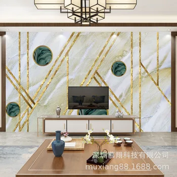 

Simple Abstract Geometry Graphics Lines TV Backdrop Seamless Mural Large Mural Cool Wall Wallpaper
