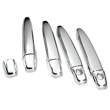 

9 PCS Chrome Door Handle Cover Trim Door Handle Covers with Extra Passenger Keyhole for Toyota Camry Avalon Tacoma 4Runner Sienn