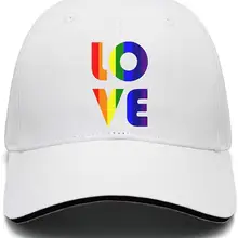 Gay Pride Радужный Флаг любовь женские хипстерские Регулируемые Сетки Спортивные Хлопковые бейсболки шляпа