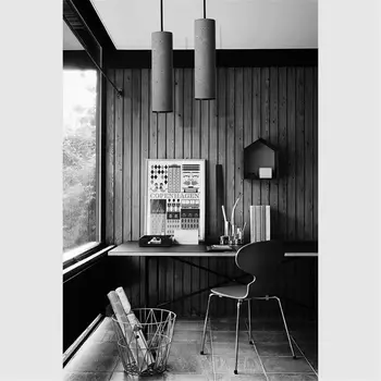 

Northern Europe lighting bedroom bedside Restaurant Bar creative water pipe designer cement long single head fashion Chandelier