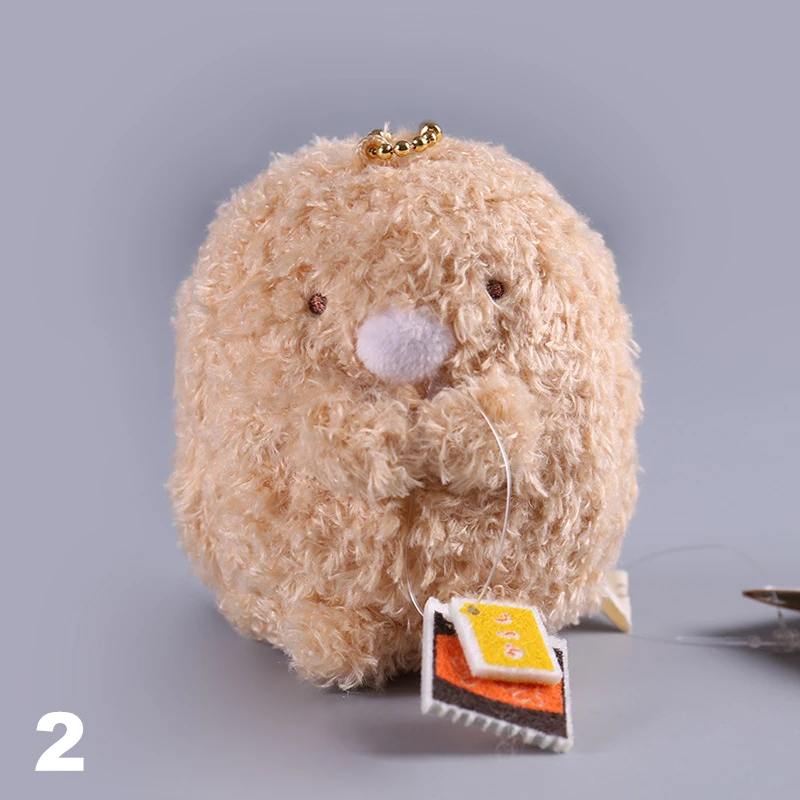 Sumikko Gurashi Keychain Ornament Peluche 8cm Stress Relieve Doll Kids Girl Cute Birthday Gift Plush Suffed Toys Kawaii Animal (8)