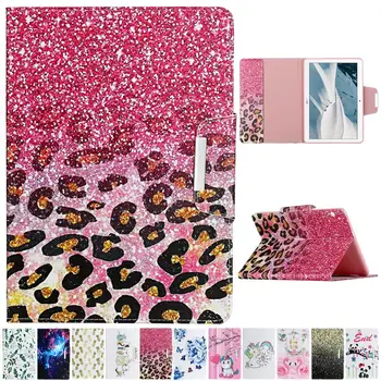 

MediaPad T5 10 Cover Case Cartoon Unicorn Leather Fundas For Huawei MediaPad T5 10 AGS2-W09/L09/L03 10.1 inch Tablet Cover Cases