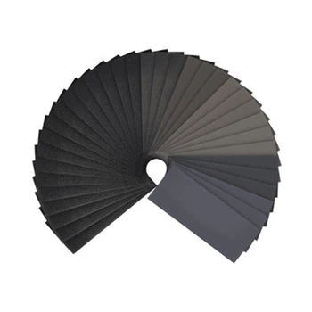 

80PCS Sandpapers Set 80pcs Wet or Dry 320/400/600/800/1000/1200/1500/2000 Grit