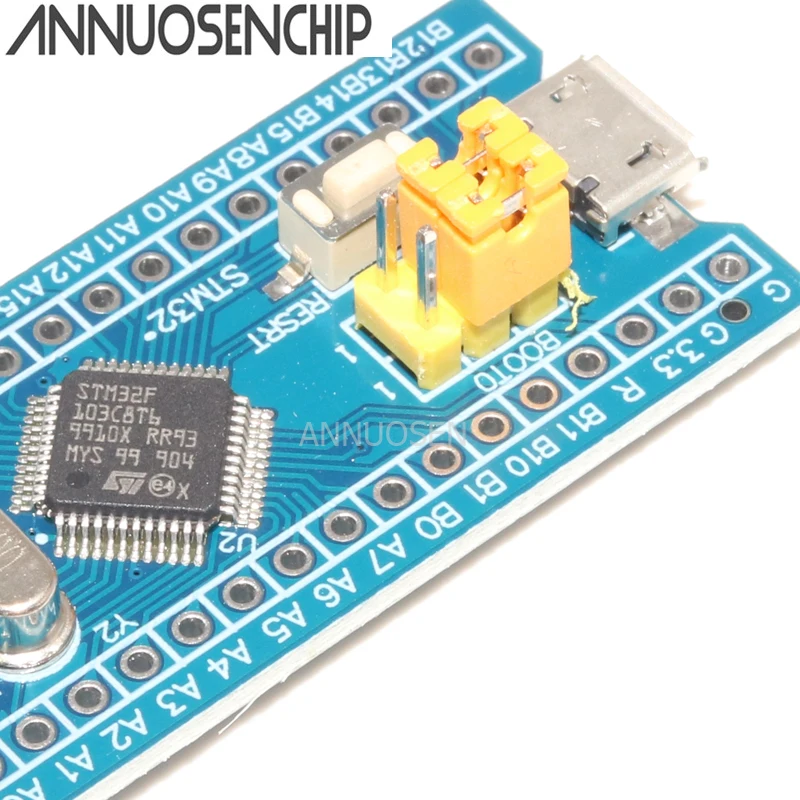 Мини USB интерфейс STM32F103C8T6 ARM 32 минимальный Модуль платы разработки SWD для Arduino I/O 72