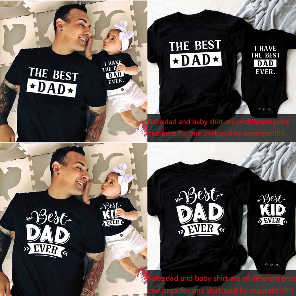 Baby Bodysuits Gift for Dad Daddy Papa 