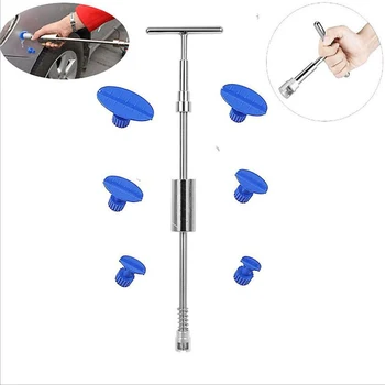 

Car Body Paintless Dent Hail Repair Tool Plastic Glue Puller Tabs Pad Automobile Repair Tools Set
