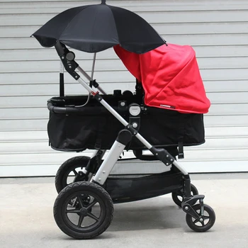 

Baby Parasol Umbrella Buggy Pushchair Pram Adjustable Stroller Umbrellas Shade Canopy Sun Rain Brolly Kids Pram Shade Holder