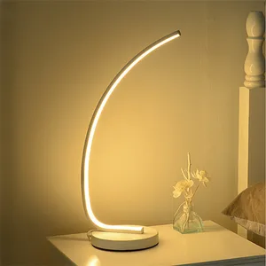 1Pc Creative EU/US Plug LED Desk Lamp Eye-Caring Table Night Light for Bedroom Study Room