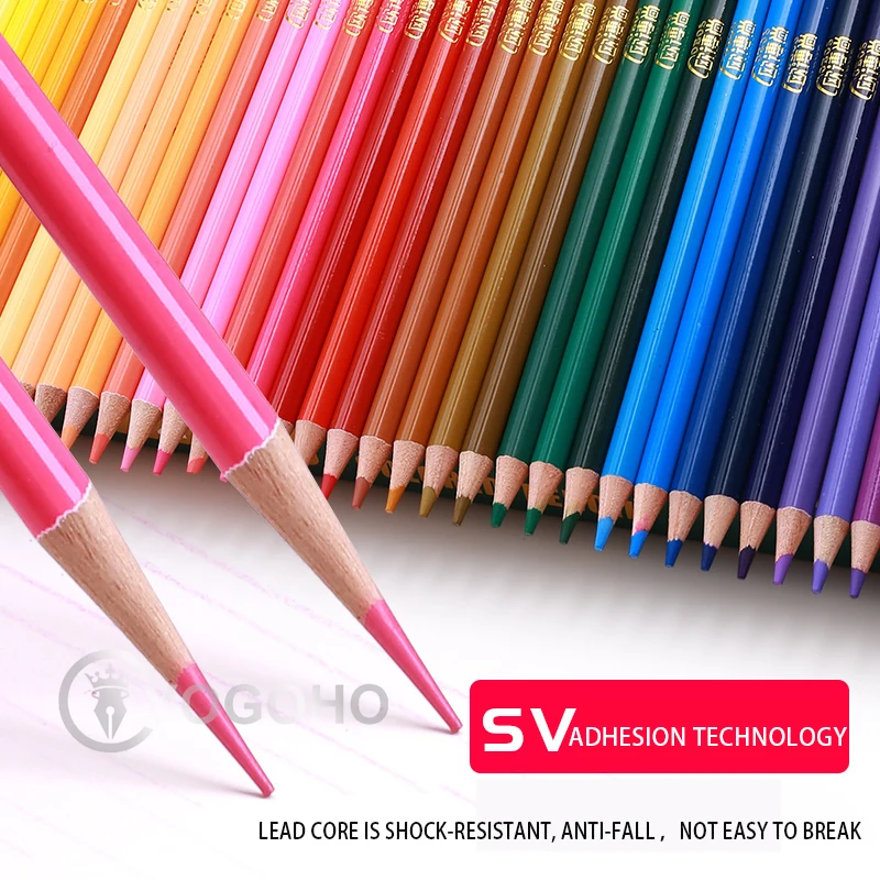 48/72/120/150/200 Set di matite colorate ad olio professionale matite  colorate per disegno ad acquerello con custodia matite colorate per bambini  - AliExpress
