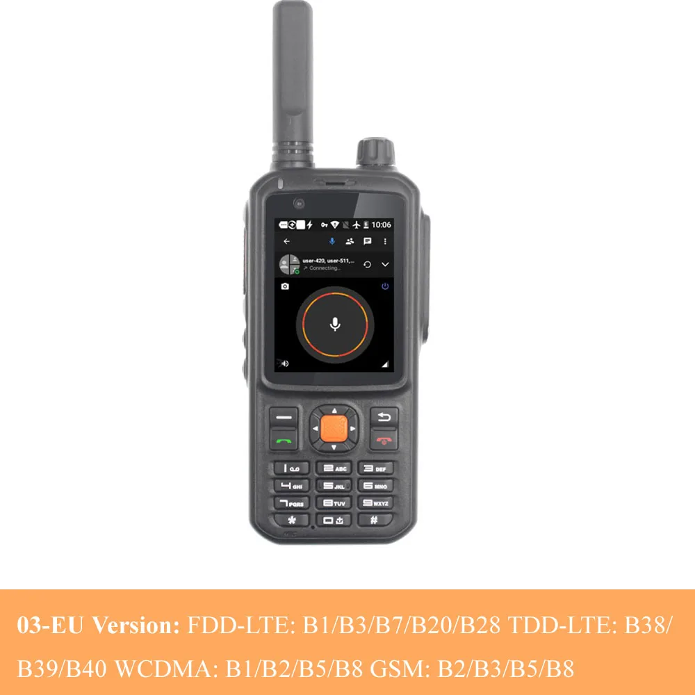 UNIWA IP68 Waterproof W888 4G Network Radio Andriod 11 Unlock