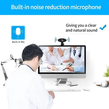 

New HD 1080P USB PC Camera Video Record HD Webcam With Microphone For Computer PC Laptop Video Conference Call